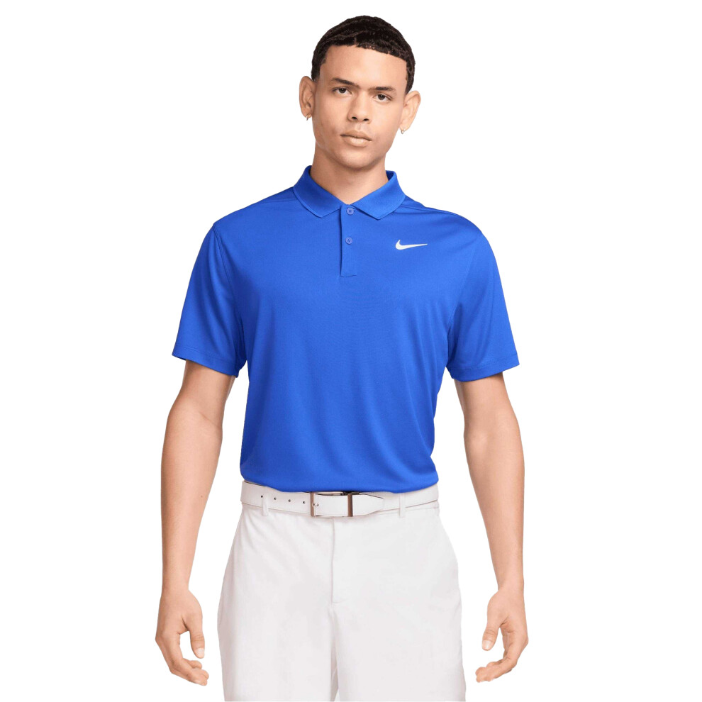 Nike (Xxl, Game Royal/White) Mens Victory Solid Polo Shirt