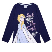 (2-3 Years, Blue) Frozen Girls Seek The Truth Elsa T-Shirt