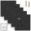 5 Pack USB Wall Socket with USB-A & USB-C Ports, UK 13A Single Switched Electrical Plug Socket with LED Indicator, Black 1