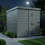 7x9 Pent Composite Shed Tanalised (Single Door, No Windows) 3