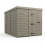 7x9 Pent Composite Shed Tanalised (Single Door, No Windows) 2