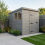 7x9 Pent Composite Shed Tanalised (Single Door, With Windows) 1