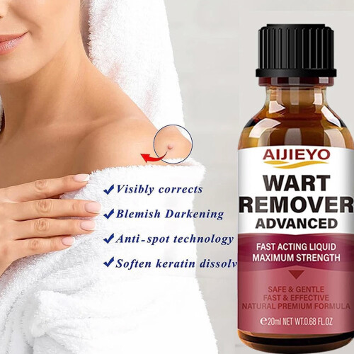 Wart Remover Liquid,Fast Acting to Remove Common and Plantar Warts 2