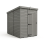5x10 Pent Composite Shed Tanalised (Single Door, No Windows) 2