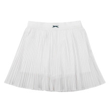 (7-8 Years, White) Slazenger Girls Logo Micro Pleat Tennis Skirt