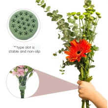 Flower Stem Support Reliable Spiral Ikebana Stem Holder DIY Bouquet Twister Flower Arrangement Holder Accessorie D