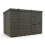 9x7 Pent Composite Shed Tanalised (Single Door, No Windows) 2