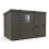 9x7 Pent Composite Shed Tanalised (Single Door, With Windows) 2