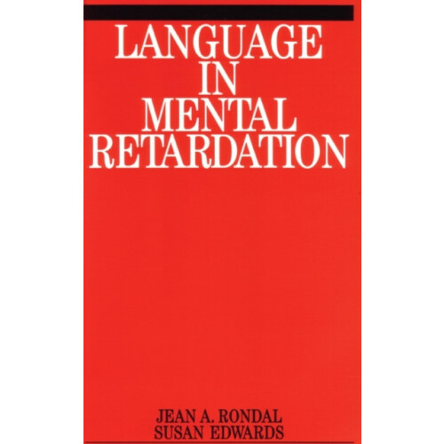 Language in Mental Retardation by Rondal Paperback Book