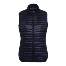 (L, Navy) 2786 Womens/Ladies Tribe Fineline Padded Gilet/Bodywarmer