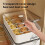 Capacity Underwear Storage Box with Dustproof Cover, Bedroom Socks Organizer, Space-Saving Drawer Divider for Clothes 4
