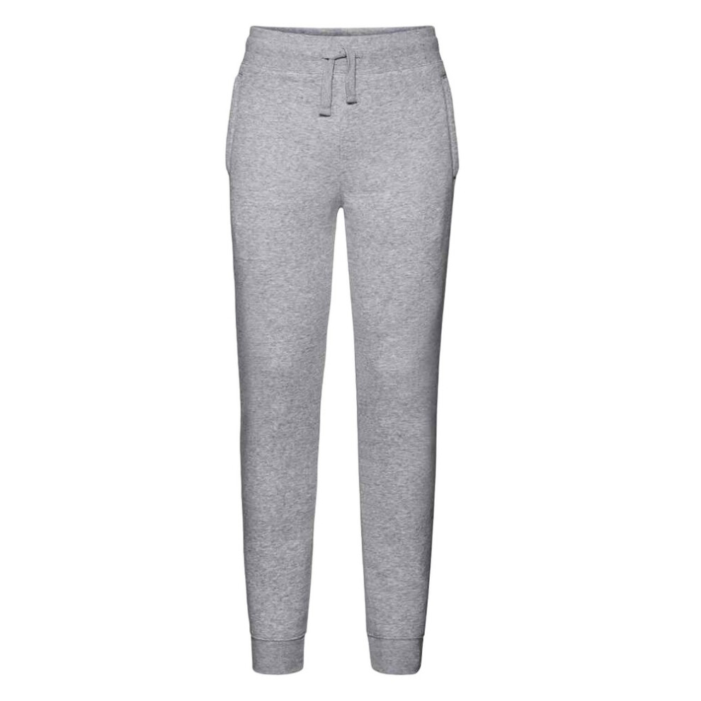 Russell (S, Light Oxford) Mens Authentic Jogging Bottoms