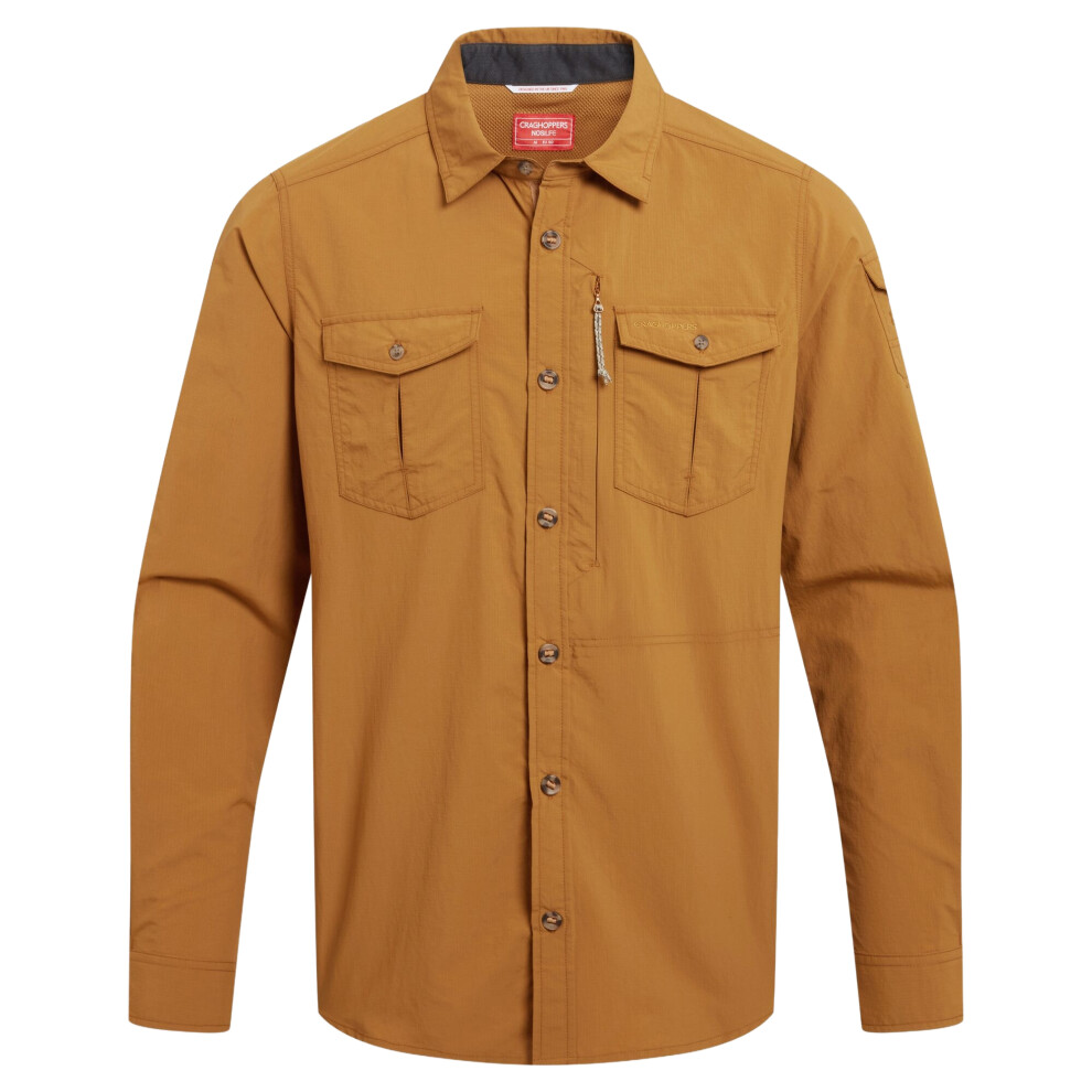 Craghoppers (4Xl, Deep Henna) Mens Adventure Iii Nosilife Long-Sleeved Shirt