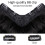 U-Shaped Corn Beard Hair Extension Clip-In Water Ripple 4
