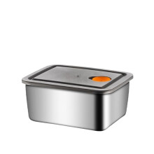 Stainless Steel Food Containers with Leak-Proof Lids 600ml