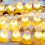 Påskelyslenke LED eggeskallhare kobberlampe 2m 1