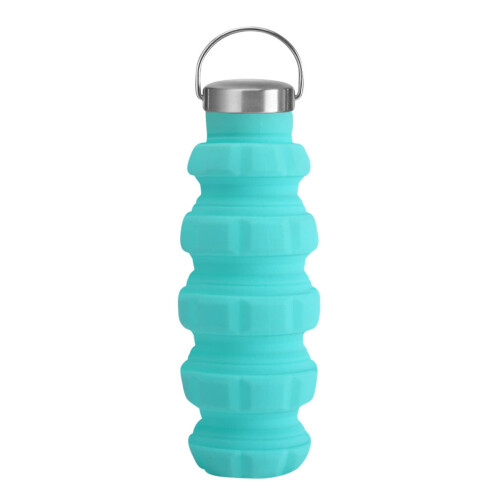 Gourde en silicone 500 ml pliable sans BPA