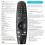 Telecomando Voice Magic AKB75855501 per TV LG WebOS 7