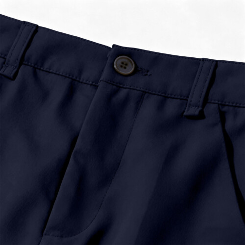 Boys' School Uniform Pants Blue Wrinkle-Resistant 2
