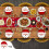 Christmas paper plates Santa pattern 40 pcs 1