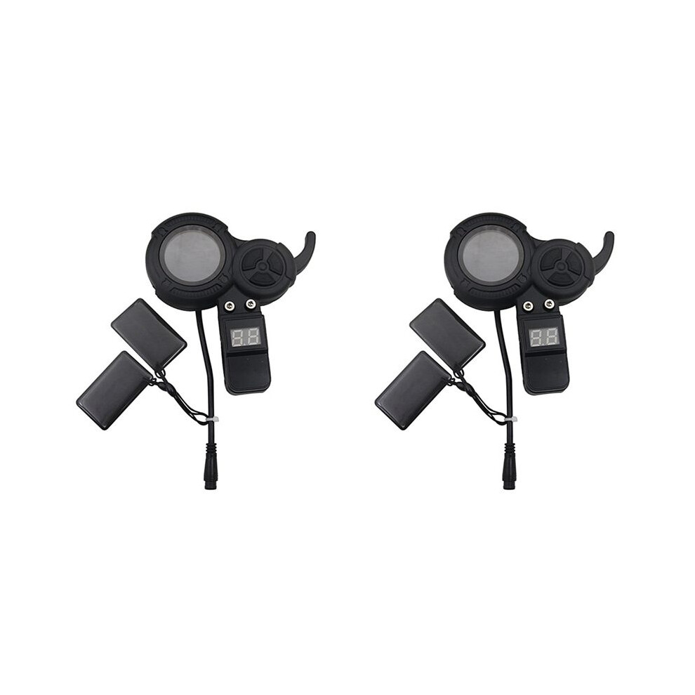 2X Electric Scooter 6-Pin Meter For Vsett Zero 10 8X 10X Z8pro /10 Vdm, Electric Scooter Accessories 6031657581622