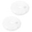 Beach Umbrella Base Weight Bag White Plastic 2 pcs 1