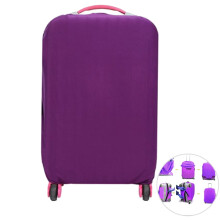 Elastic Luggage Cover for 18-20 Inch Suitcases Purple