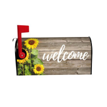 Sunflower Mailbox Cover 18x21 inches Standard Size