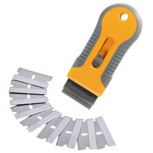 Plastic Scraper Tool with 10 Blades Retractable