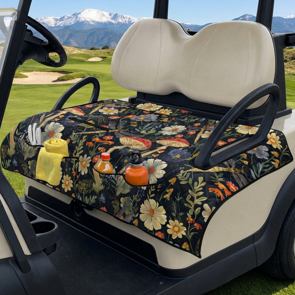 Golf Cart Seat Covers Ezgo Txt/Rxv Club Car Mushroom Daisy 913466800971