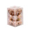 Christmas Tree Baubles Beige 1.51 Inch 12 Pcs 1