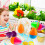 Easter Eggs Plastic 6 Inch 18 Pack 6 Colors 5