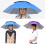 Umbrella Hat Anti-UV Rainproof Double-Layer Silver Gray 3