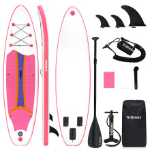 10.6ft Inflatable Stand Up Paddle Board SUP Complete Kit for Adults (Style 18)