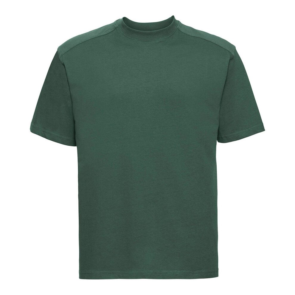 Russell (3Xl, Bottle Green) Mens Heavyweight T-Shirt
