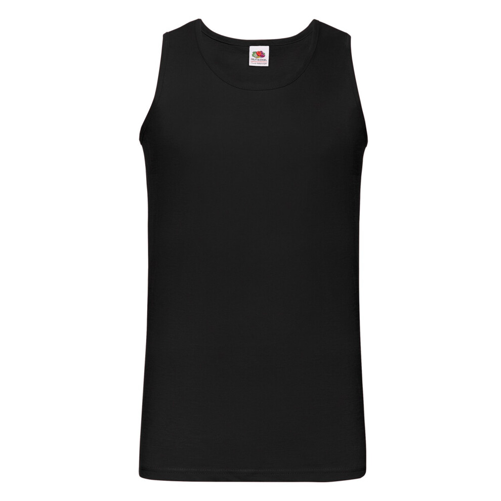 Fruit Of The Loom (3Xl, Black) Unisex Adult Valueweight Athletic Tank Top