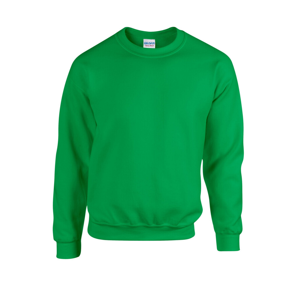 Gildan (L, Irish Green) Mens Heavy Blend Sweatshirt