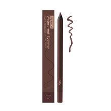 (Plum) Eyeliner Pencil Waterproof, 24 Hr Waterproof Duo Sharpenable Eye Pencil