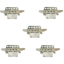 5X for MN Model 1:12 D90 D91 D99S RC Car Spare Parts Upgrade Metal Front Armor Protection Guard