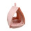 Open Design Bird Feeder Hut Shape with Top Hook 1