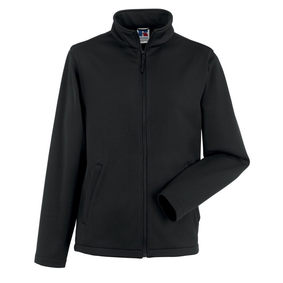 Russell (Xxl, Black) Mens Smart Soft Shell Jacket