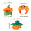 Halloween Cat Pumpkin Hat Pet Decoration 2
