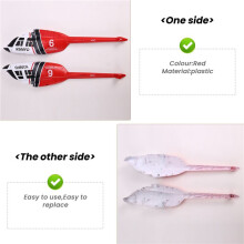 2X RC Toy Helicopter Upgrade C138 Fuselage Shell Kit for RC ERA C138 Bell 206 1:33 RC Toy Helicopter Parts Red