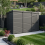 12x6 Pent Composite Shed Tanalised (Single Door, No Windows) 1