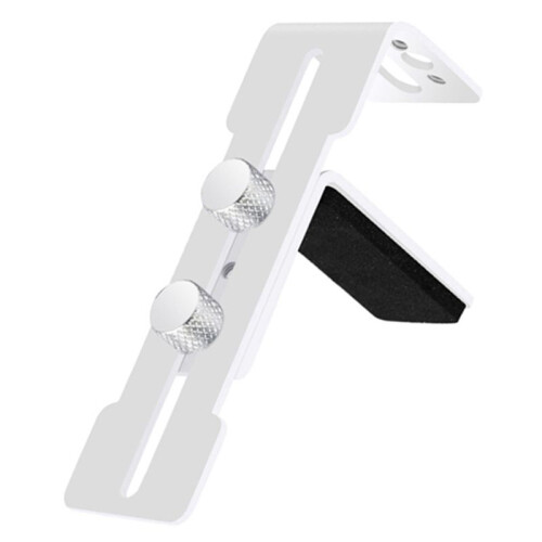 2X GPU Support Frame Adjustable GPU Brace Prevent Sagging Video Card Support Bracket for Chassis 12cm Fan Position White 2