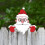 Décoration de clôture Père Noël (1 pièce) 1