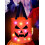 Halloween-kurpitsakarkkiämpäri LED-valolla ja 1