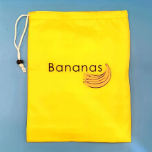 Gele bananenbewaarzak ter voorkoming van rijping (1 stuk)