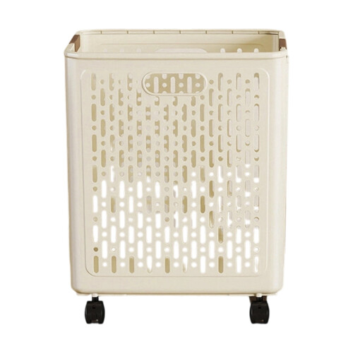 Panier à linge pliable à roulettes (1 pièce)