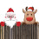 Décoration de clôture Père Noël (1 pièce) 5